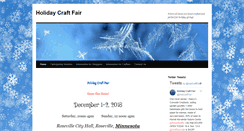 Desktop Screenshot of holidaycraftfair.com