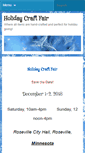 Mobile Screenshot of holidaycraftfair.com